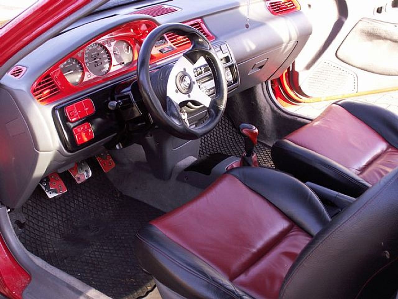 My civic interior