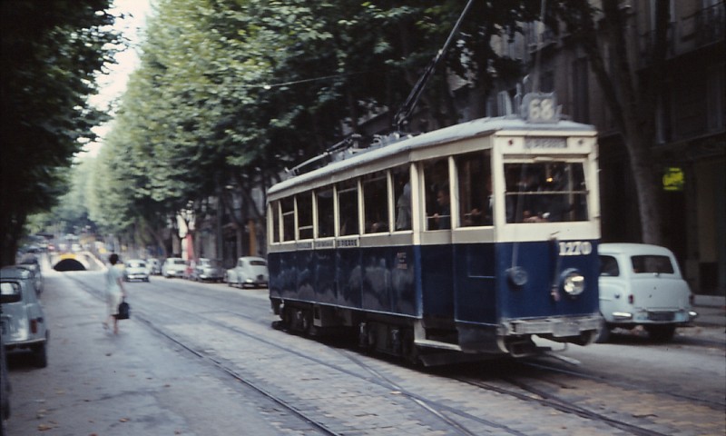 RATVM Tramways de Marseille en 1964 090119053452482743019347