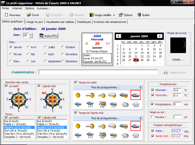 relev&eacute; du 28-01-2009