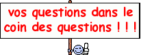 Questions/réponses