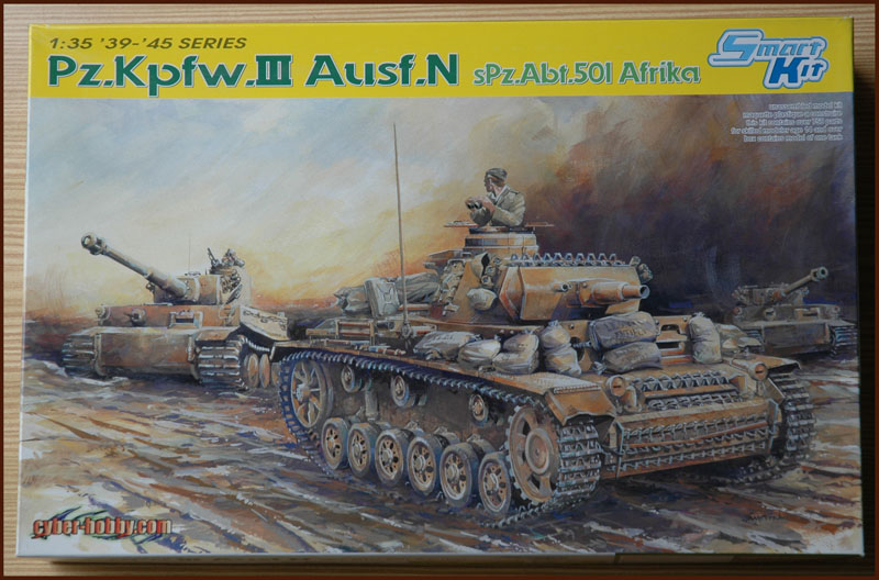 Pz Kpfw III Ausf N Abt501 Afrika [DRAGON 1/35] 090313063155558503309045