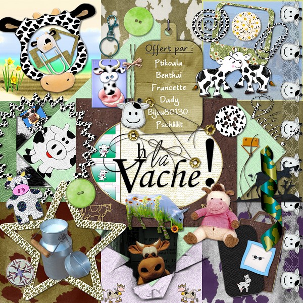 Kit "vache" 090323071010101483360250