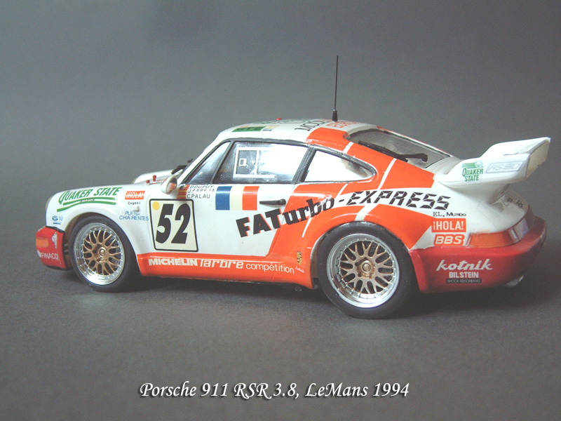 [Fujimi] Porsche 911 3.8 RSR, 1/24e