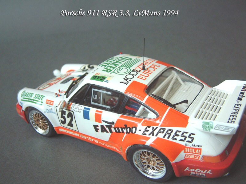 [Fujimi] Porsche 911 3.8 RSR, 1/24e