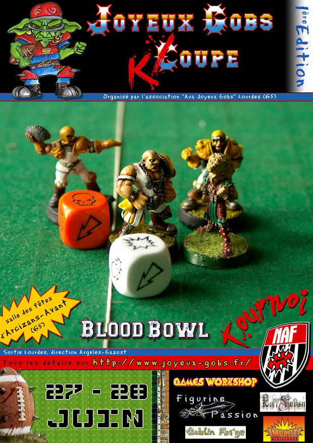 Affiche Tournoi Blood Bowl 06-2009