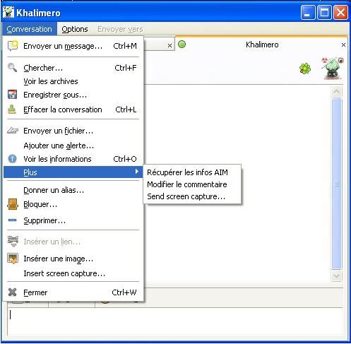 screenshot for pidgin
