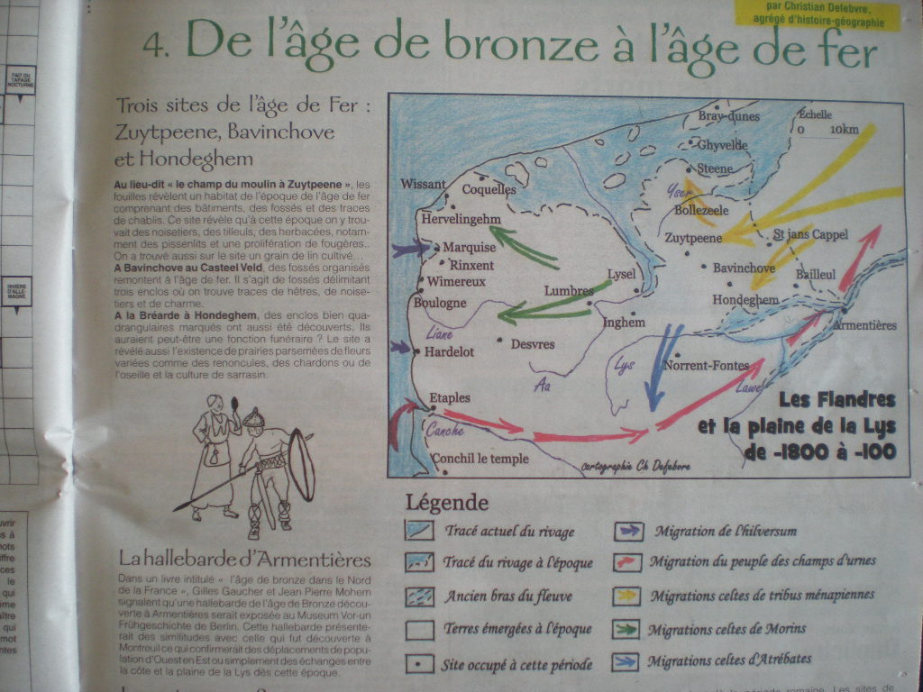 "Les Flandres et la plaine de la Lys  la carte" 090504111356440053596422