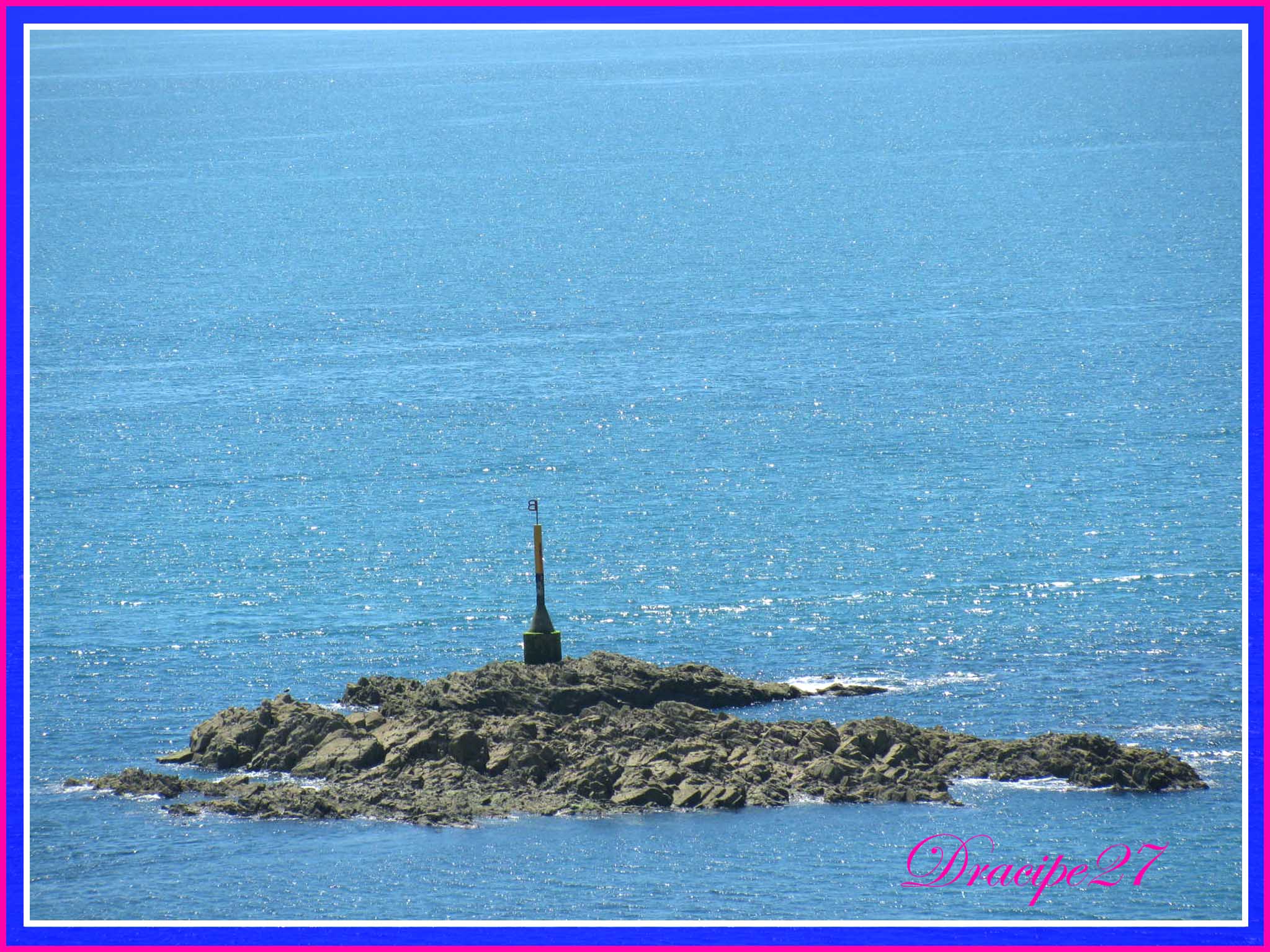 La mer,le bleu........