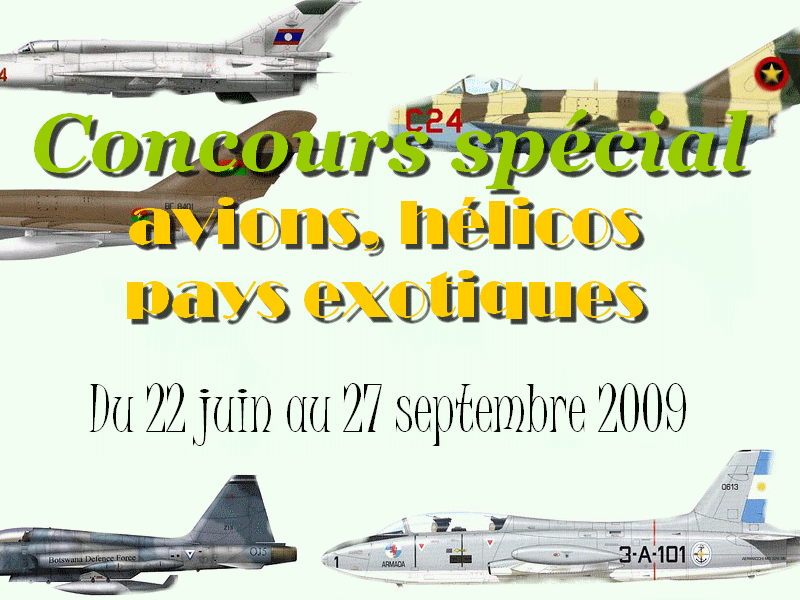 [RESULTATS] Concours spécial avions pays exotiques 090531061456476903777447