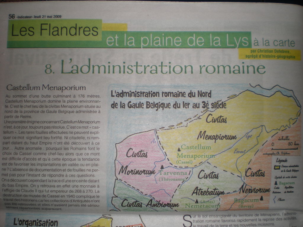 "Les Flandres et la plaine de la Lys  la carte" 090604102339440053805843