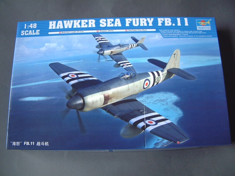 [Trumpeter] Hawker Sea Fury FB11 1/48 (hsfury) 090605035900476903808622