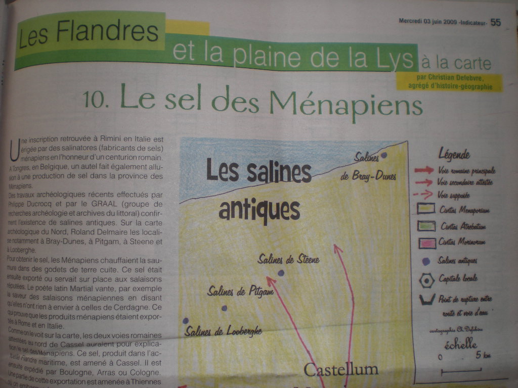 "Les Flandres et la plaine de la Lys  la carte" 090618081446440053899345