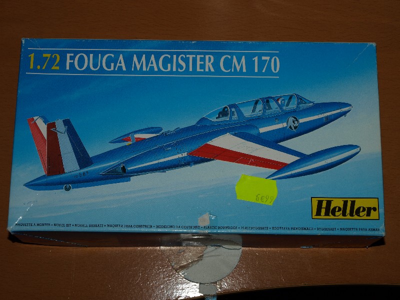 Fouga Magister CM170 [Heller] 1/72 090621063609496173926338