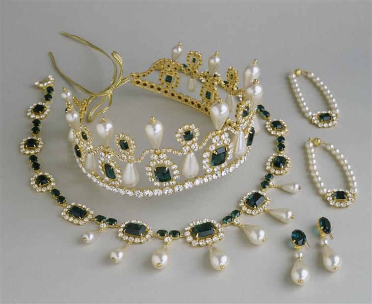 parure emeraudes