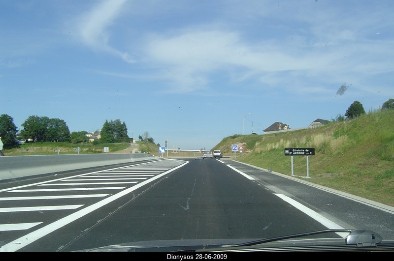 Contournement nord de Brive (74)