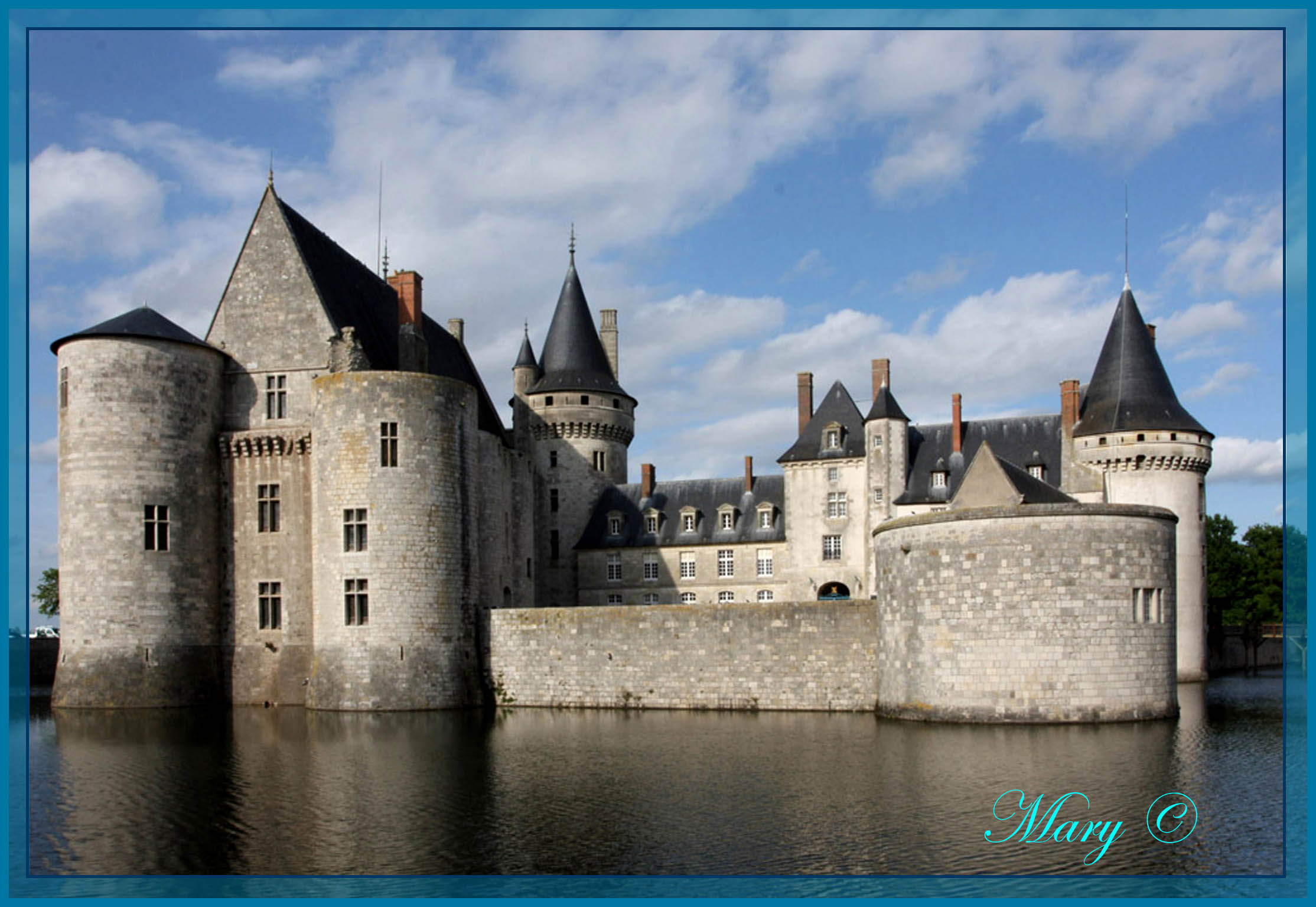 Sully sur Loire.Arriere.